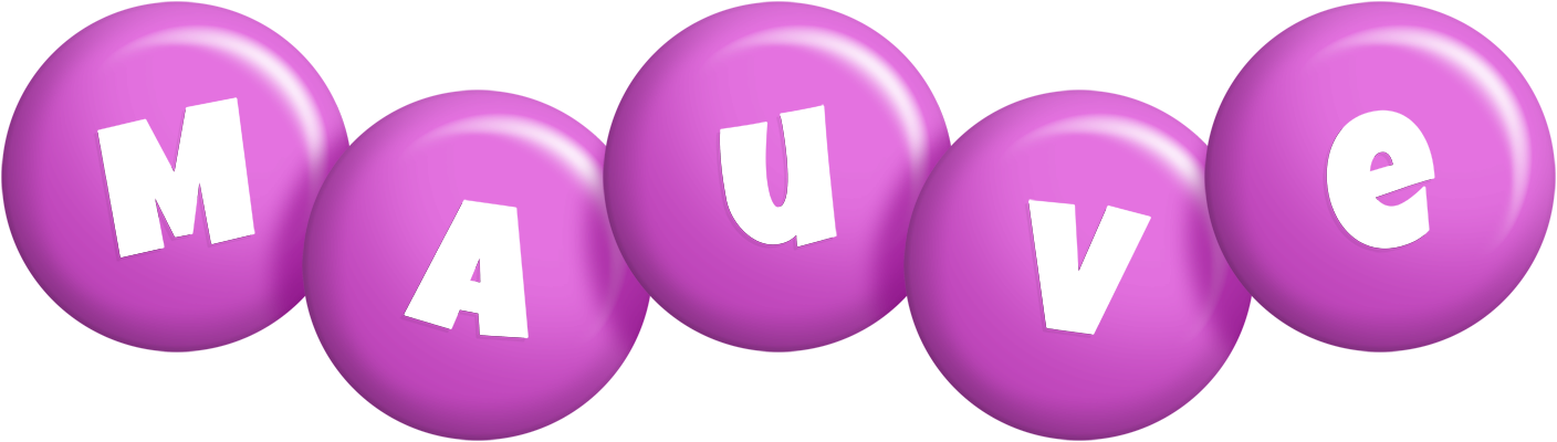 Mauve candy-purple logo