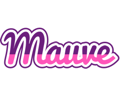 Mauve cheerful logo