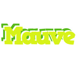 Mauve citrus logo