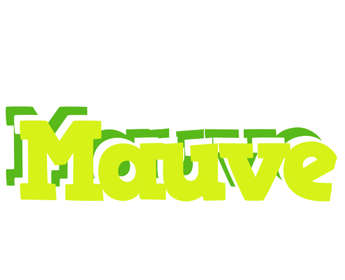 Mauve citrus logo