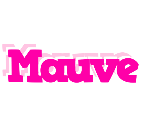 Mauve dancing logo