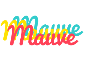 Mauve disco logo