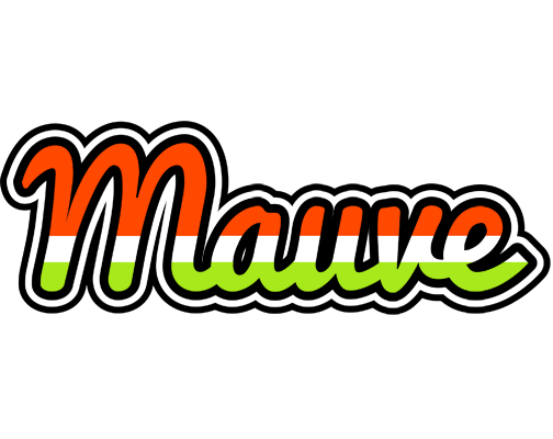 Mauve exotic logo