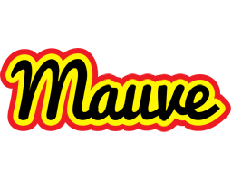 Mauve flaming logo