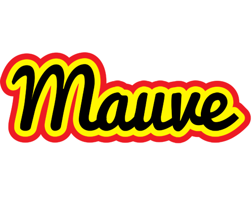 Mauve flaming logo