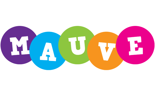 Mauve happy logo