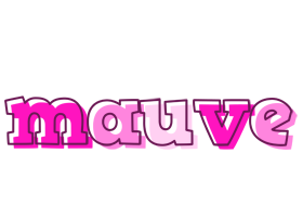 Mauve hello logo