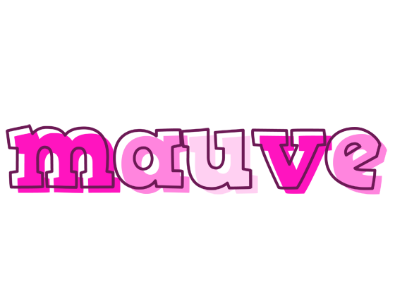 Mauve hello logo
