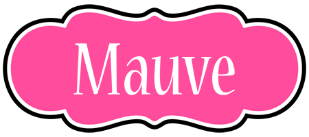 Mauve invitation logo