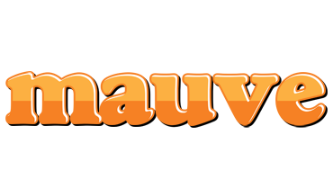 Mauve orange logo