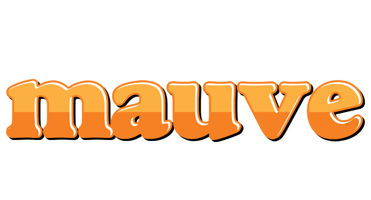 Mauve orange logo