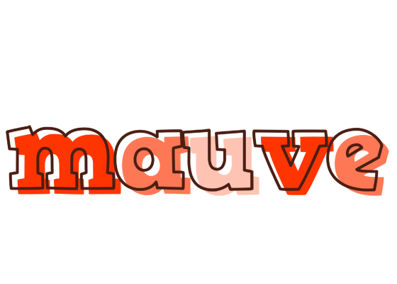 Mauve paint logo