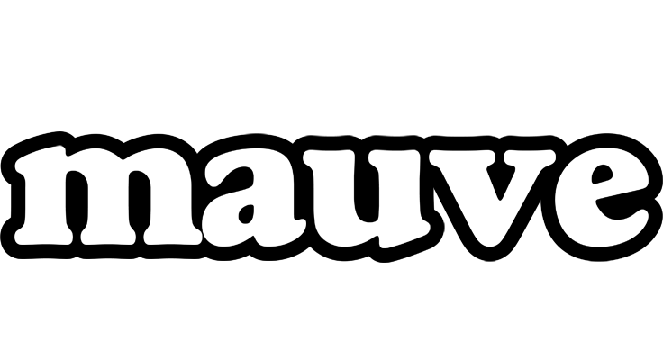 Mauve panda logo