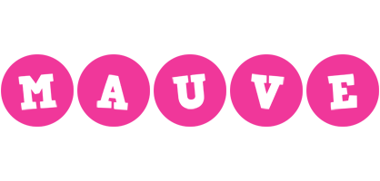 Mauve poker logo