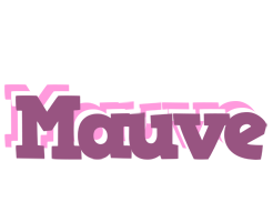 Mauve relaxing logo