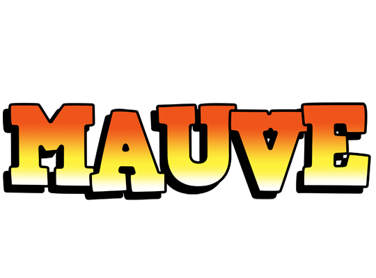 Mauve sunset logo