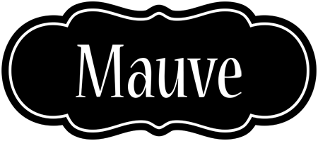 Mauve welcome logo