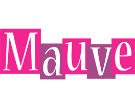 Mauve whine logo