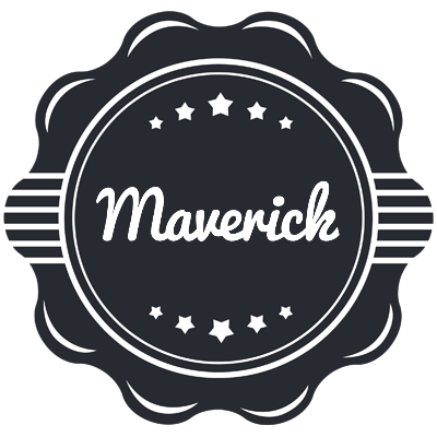 Maverick badge logo