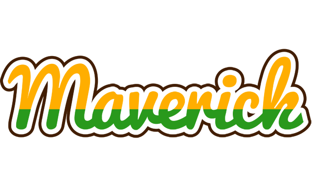 Maverick banana logo