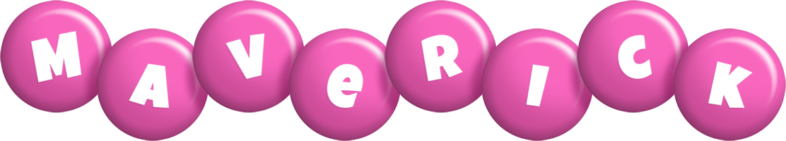 Maverick candy-pink logo