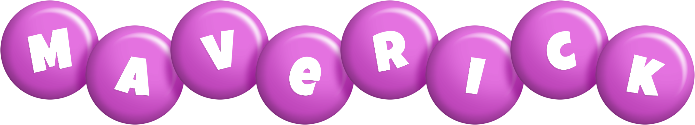 Maverick candy-purple logo
