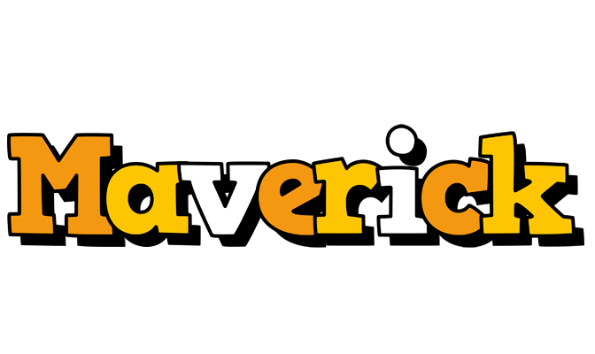 Maverick cartoon logo