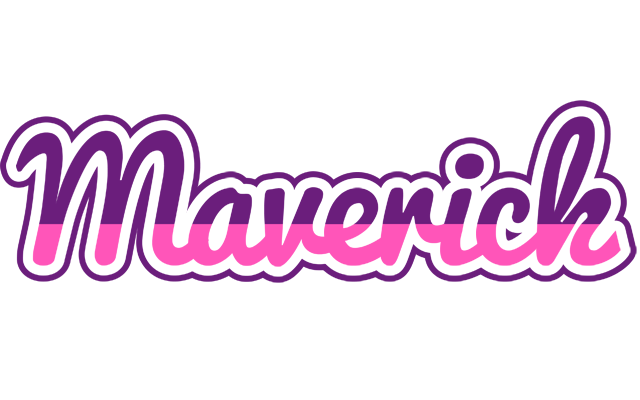 Maverick cheerful logo