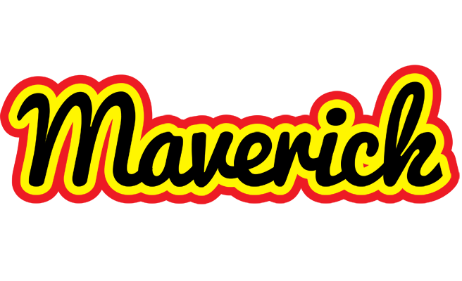 Maverick flaming logo