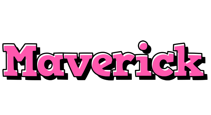 Maverick girlish logo