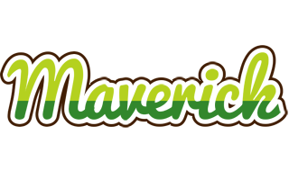 Maverick golfing logo