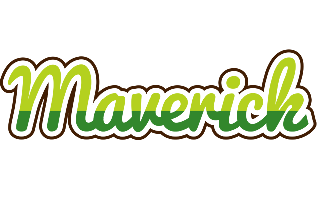 Maverick golfing logo