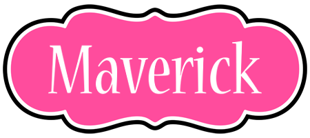 Maverick invitation logo