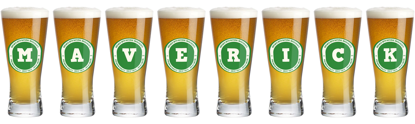 Maverick lager logo