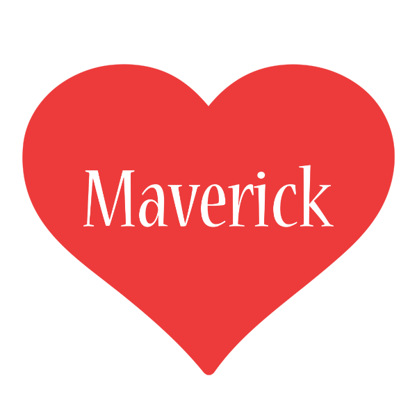 Maverick love logo