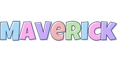 Maverick pastel logo