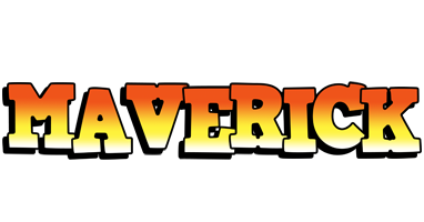 Maverick sunset logo
