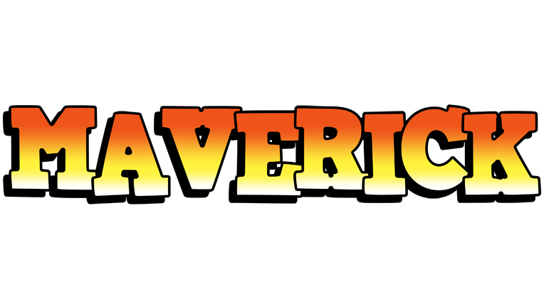 Maverick sunset logo