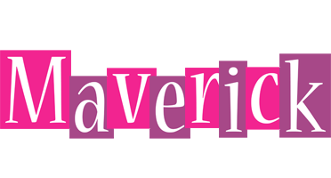 Maverick whine logo