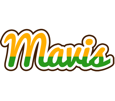 Mavis banana logo