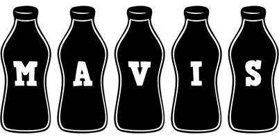 Mavis bottle logo
