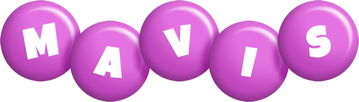 Mavis candy-purple logo