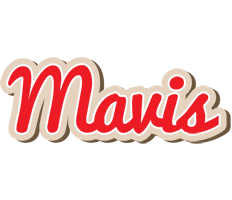 Mavis chocolate logo