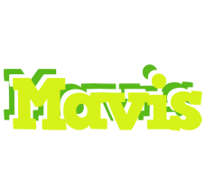 Mavis citrus logo