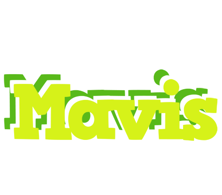 Mavis citrus logo