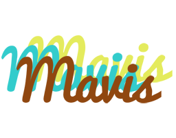 Mavis cupcake logo