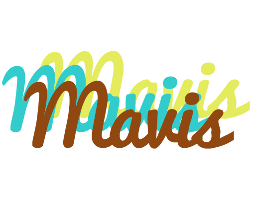 Mavis cupcake logo
