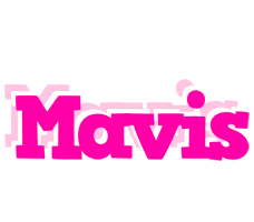 Mavis dancing logo