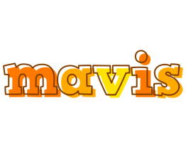 Mavis desert logo