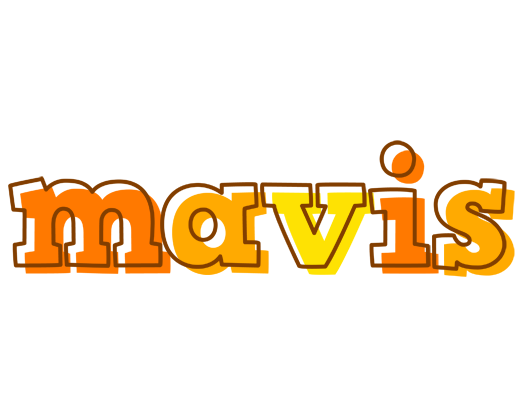 Mavis desert logo